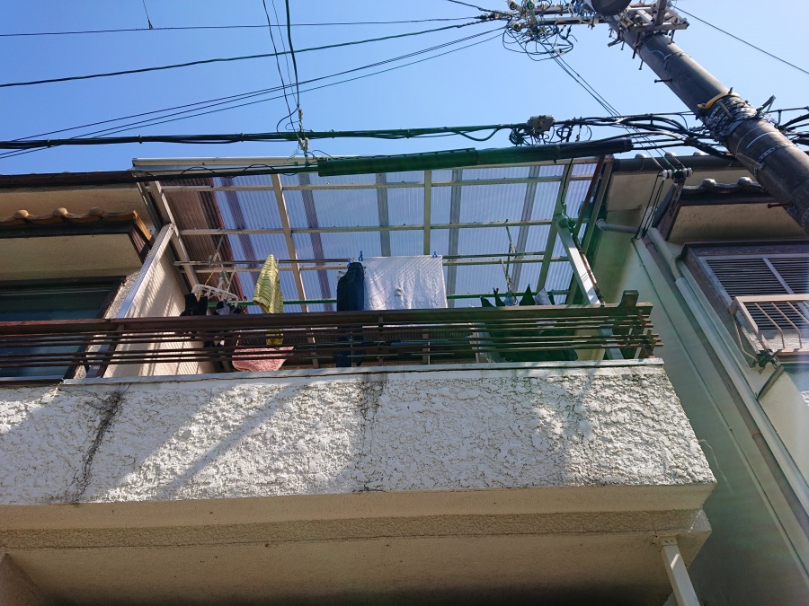 泉大津市の波板張替え完了