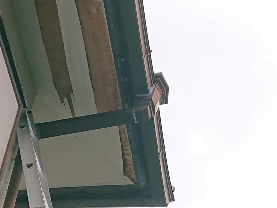 泉佐野市の雨樋工事