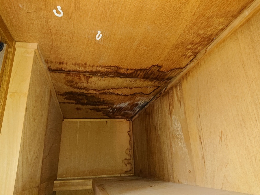 和泉市の雨漏りしていたクローゼット