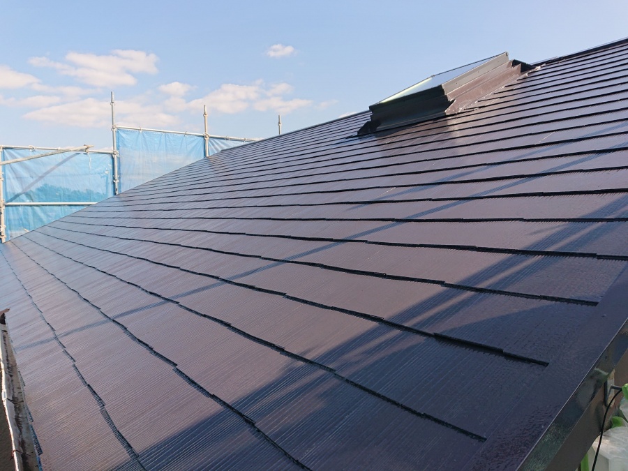 和泉市の塗装後の屋根