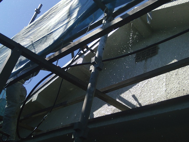 岸和田市吉井町の高圧洗浄