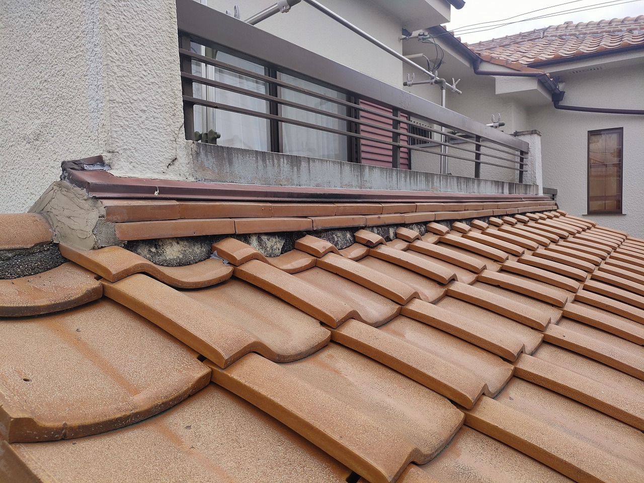 岸和田市Y様邸の雨漏り修理について