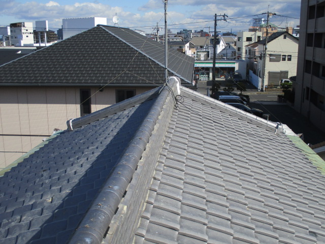 貝塚市で棟の積み直し工事を行ったM様の声