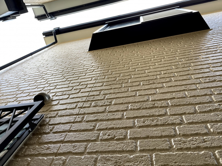 熊取町の外壁塗装完了