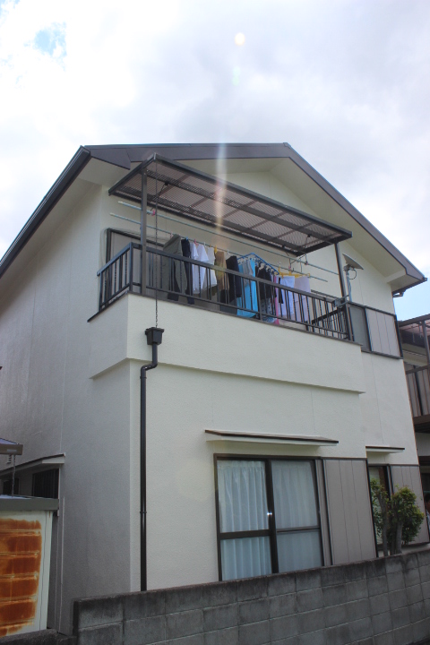 岸和田市土生町の波板張替え完了