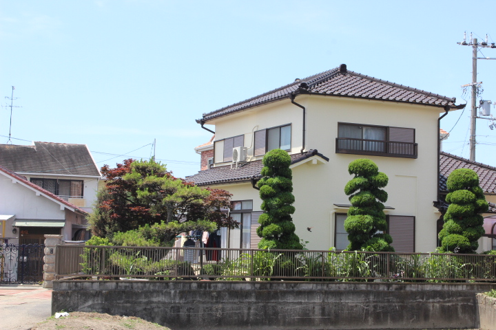 泉北郡忠岡町の塗装完了後ｖ