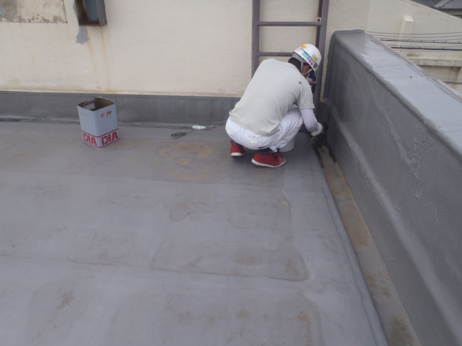 岸和田市の倉庫の屋上防水