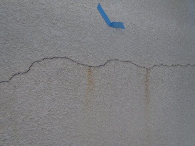 泉南郡岬町のクラック現況