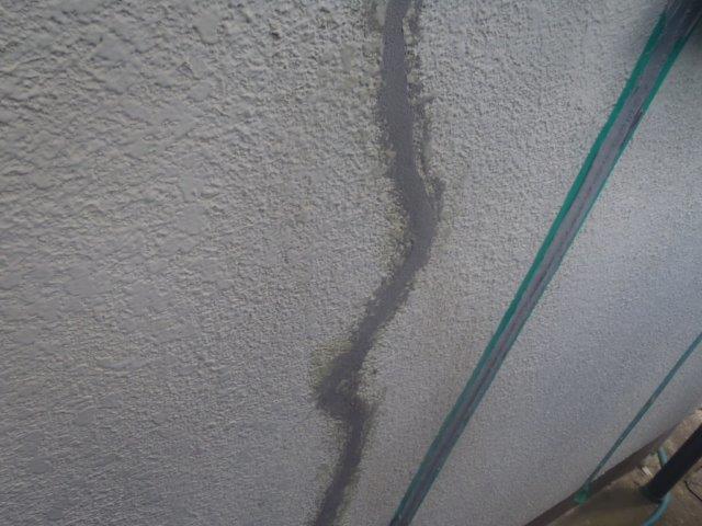 泉南郡岬町のクラック補修後
