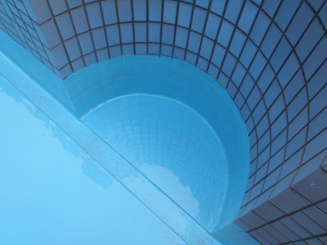 貝塚市石才のバルコニーにウレタン樹脂塗膜塗布完了