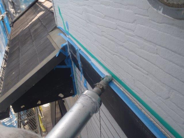 岸和田市三田町の見切りもシーリング打ち替え