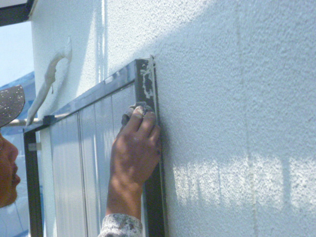 岸和田市土生町の塗装の清掃