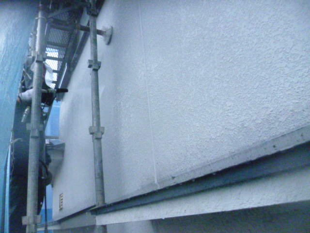 和歌山市善明寺の外壁高圧洗浄