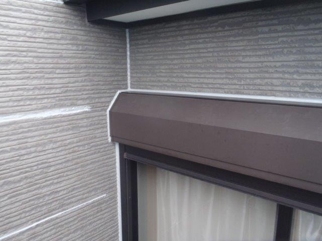 貝塚市のサッシ回りのシーリング打ち替え完了
