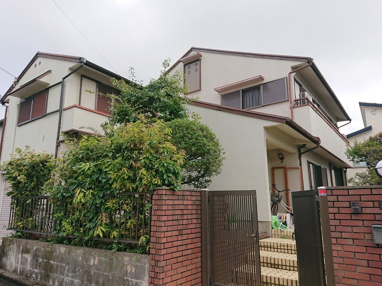 和泉市の塗装リフォーム前