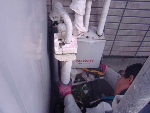 岸和田市尾生町のソーラー解体