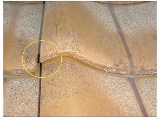 岸和田市土生町で洋瓦の屋根葺き替え工事