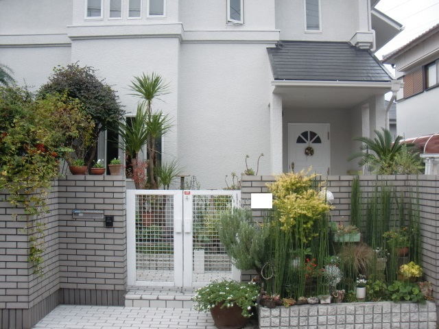 岸和田市岡山町の外壁・屋根塗装完了