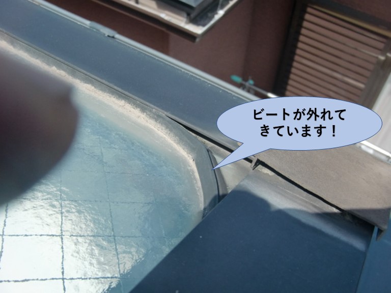 貝塚市王子のガラスのビート現況