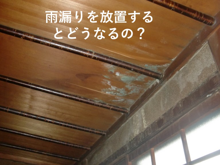 阪南市の雨漏り