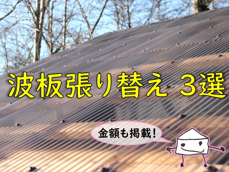 和泉市 波板張り替え 3選