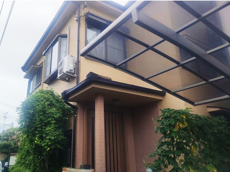 和泉市2階建て外壁塗装後