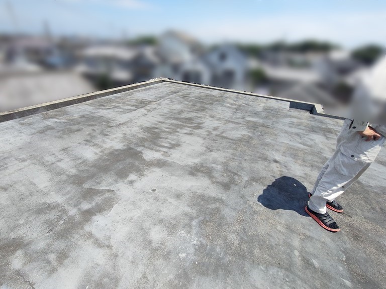 和泉市ウレタン防水工事前