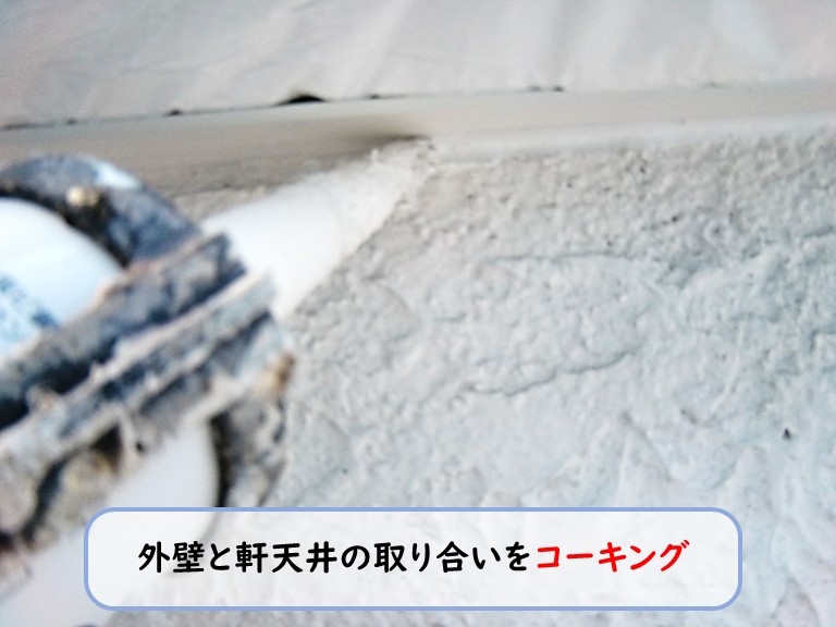 和泉市外壁コーキング材