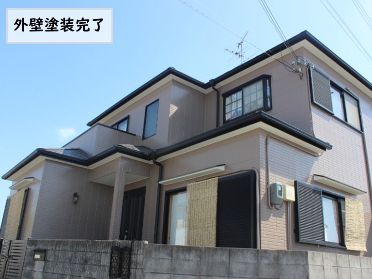 和泉市外壁塗装完了