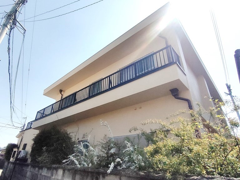 和泉市陸屋根外壁塗装後