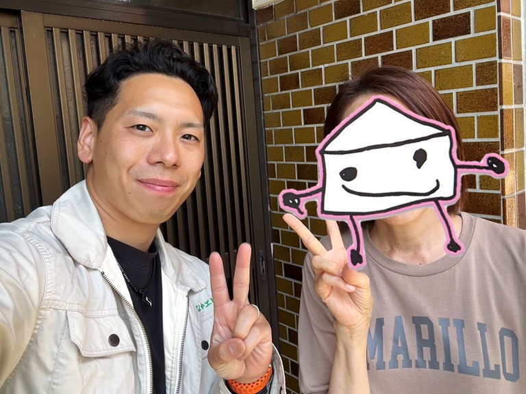 お客様の写真