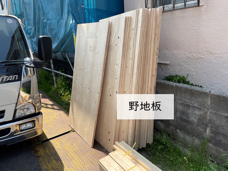岸和田市で使用する野地板
