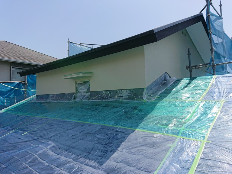 岸和田市の破風板と鼻隠し