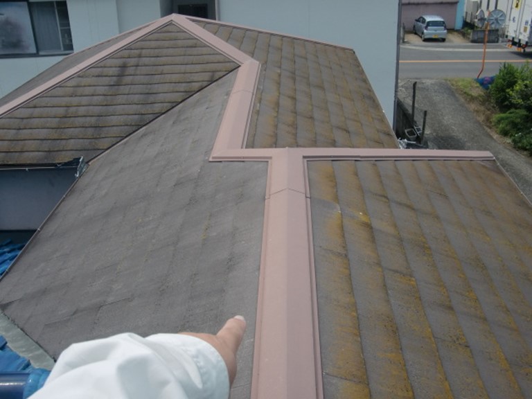 岸和田市屋根塗装前