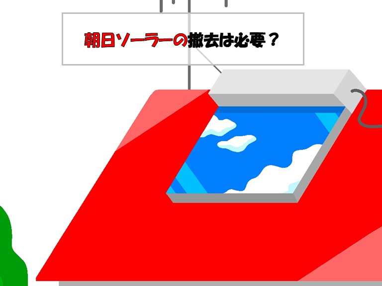 朝日ソーラーの撤去は必要
