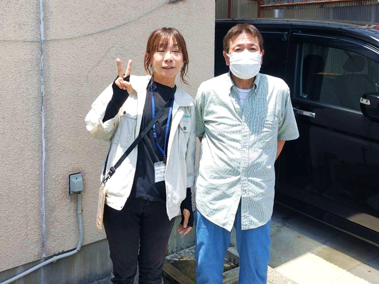 お客様の写真