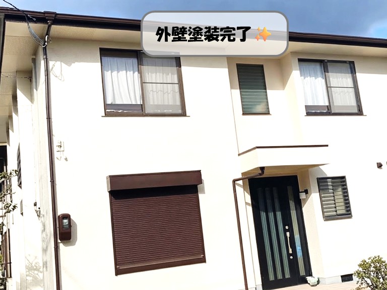 熊取町外壁塗装完了