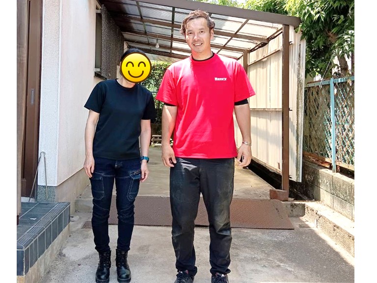 お客様の写真
