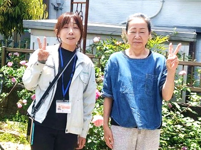お客様の写真