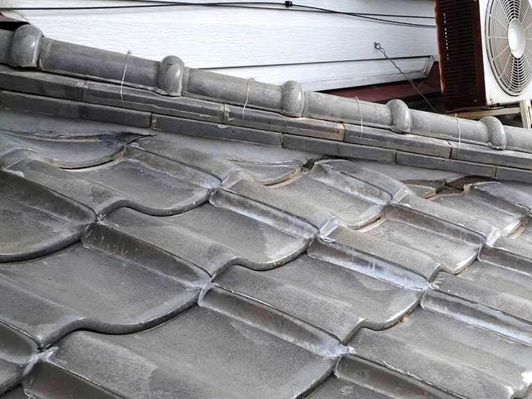 貝塚市で雨漏り工事後