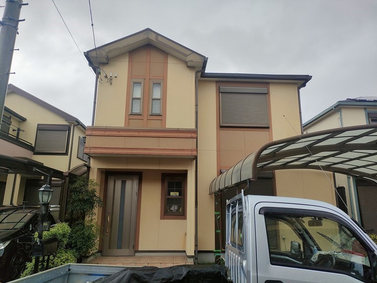 貝塚市屋根塗装前