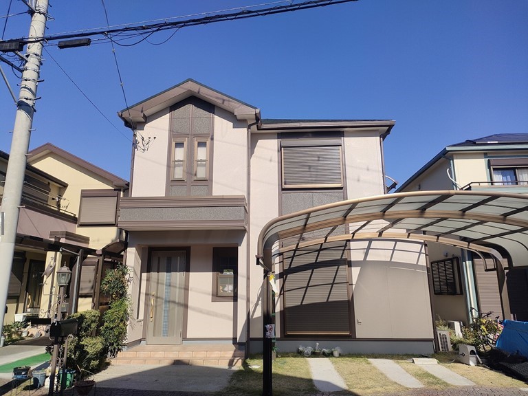 貝塚市屋根塗装後