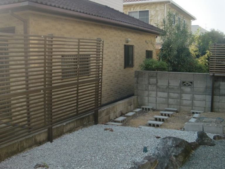 阪南市で台風の影響でフェンス破損