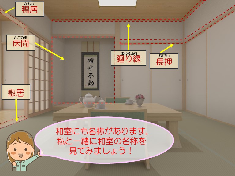 阪南市で和室にハチが入ってくるとのご相談和室の名称