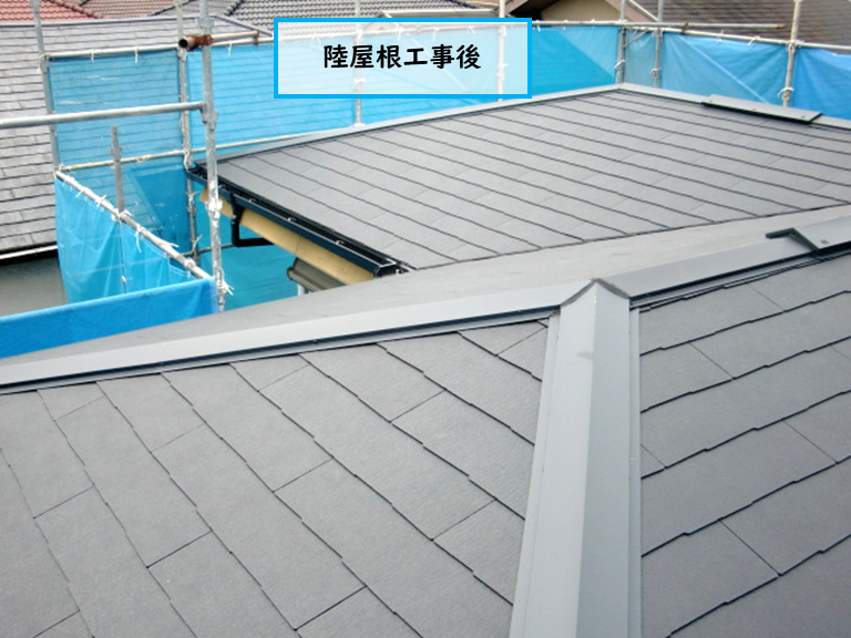 高石市で陸屋根工事後