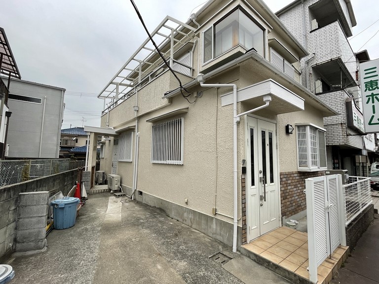 高石市の外壁塗装・付帯部塗装完了