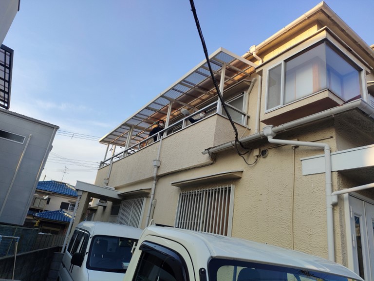 高石市の外壁塗装前