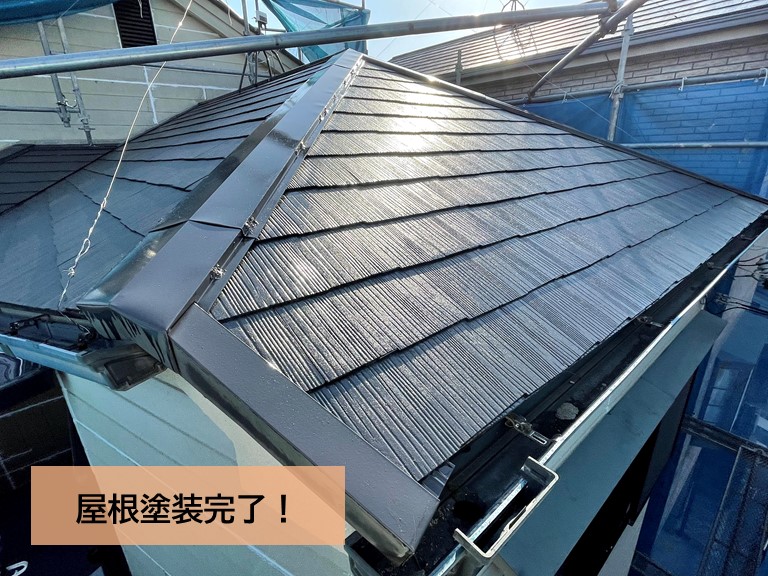 高石市の屋根塗装完了