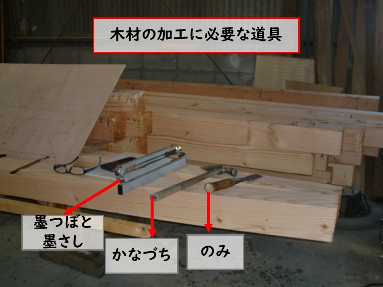 高石市の木材加工に必要な道具