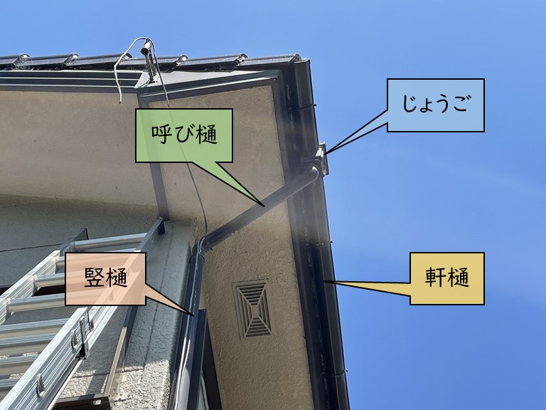 高石市の雨樋の詰まりの解決法は？